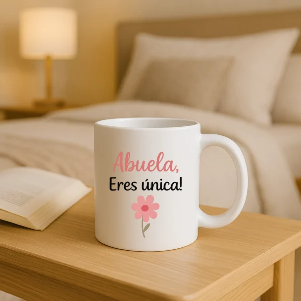 Taza abuela eres única