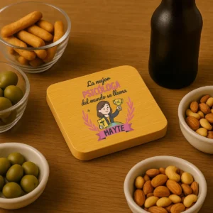 Posavasos bambu mejor psicologa