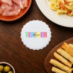 Posavasos teacher