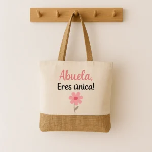 bolso algodon abuela eres unica