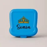 fiambrera azul