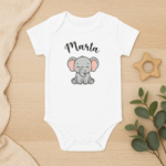 Body elefante mono con nombre