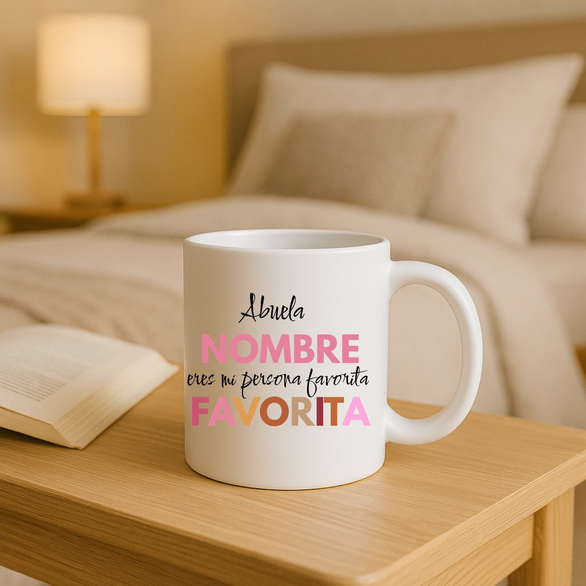taza blanca nombre+ eres mi persona favorita