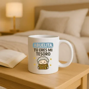 Taza abuela eres mi tesoro