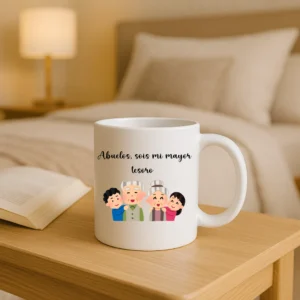 taza blanca sois mi mayor tesoro