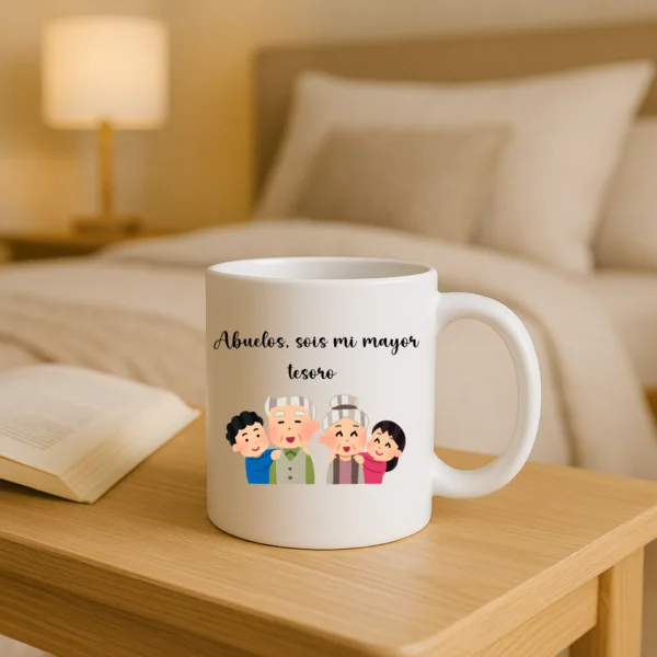 taza blanca sois mi mayor tesoro