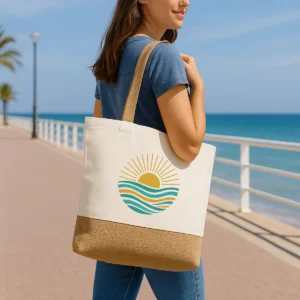 Bolso playa vacaciones profesor