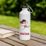 botella- karate-niña