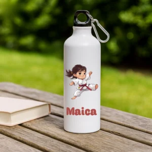 botella- karate-niña