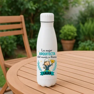 Botellas personalizadas la mejor arquitecta del mundo