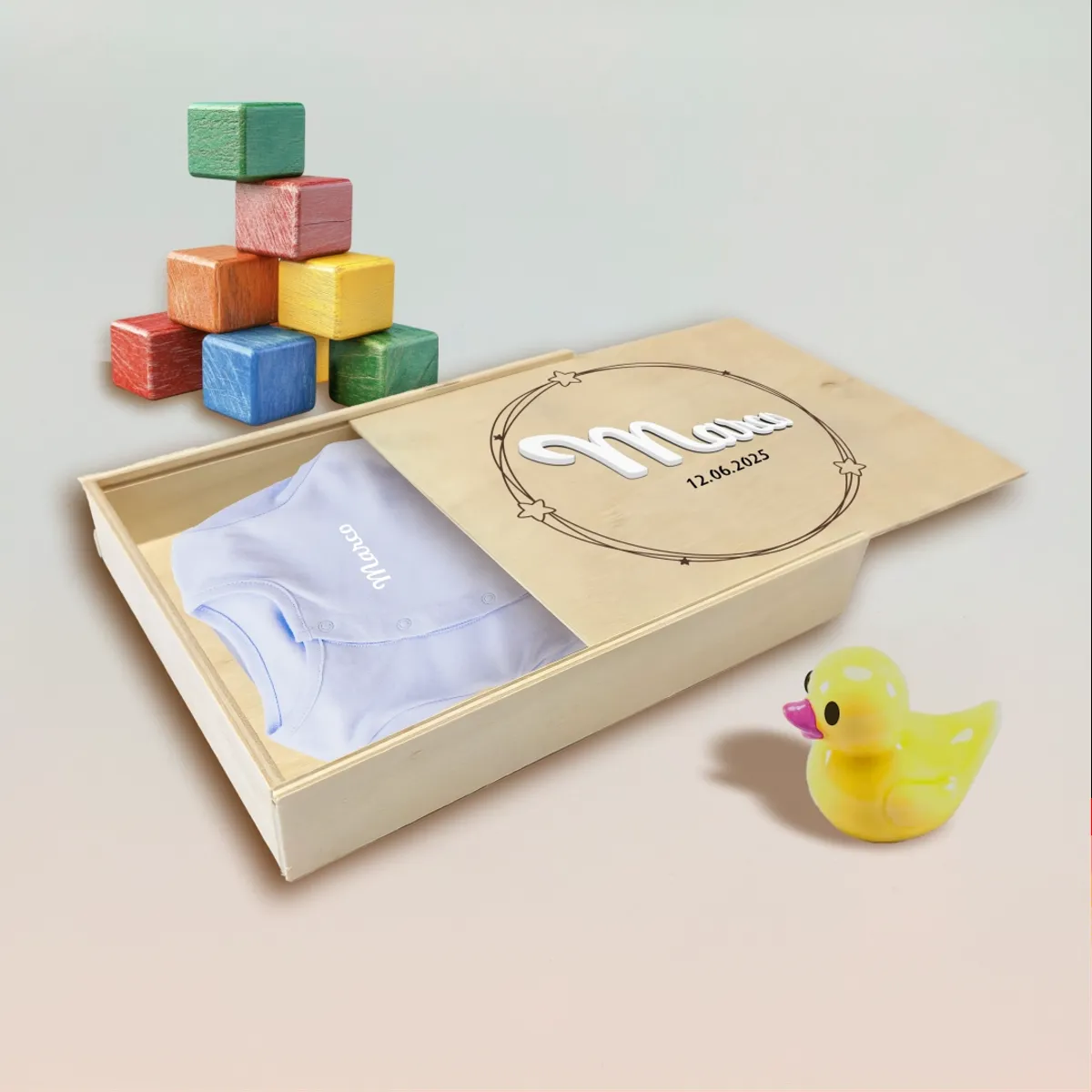 caja de madera