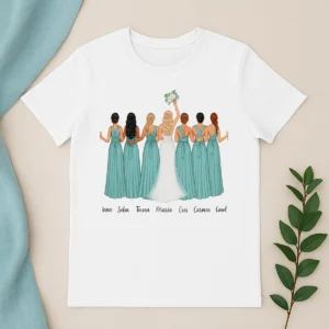 camiseta-dama-de-honor-novia