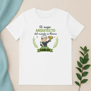 camiseta el mejor arquitecto del mundo