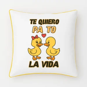cojin te quiero pa to la