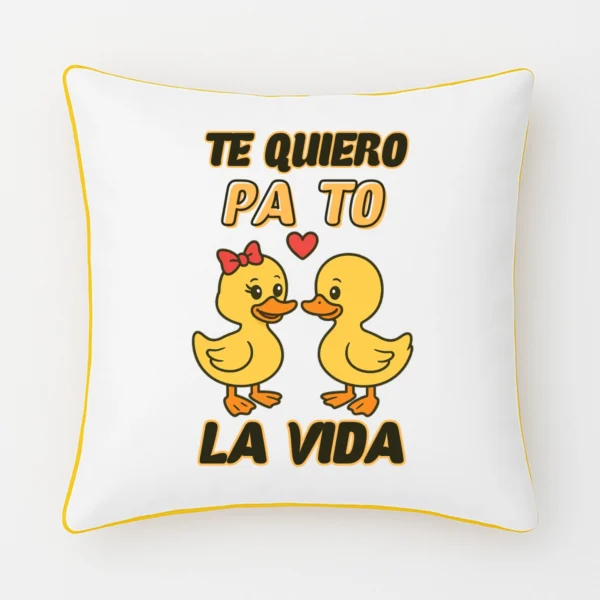 cojin te quiero pa to la