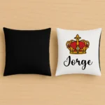 cojin negro hombre
