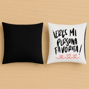 Cojin negro eres mi persona favorita