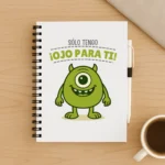 Libreta "Solo tengo ¡Ojo para ti!"