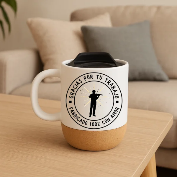 Mug violinista