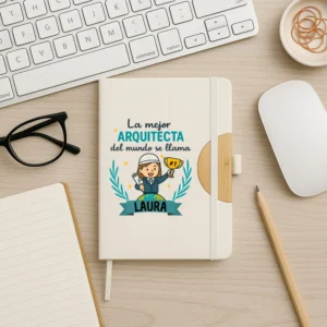 Libreta personalizada mejor arquitecta del mundo