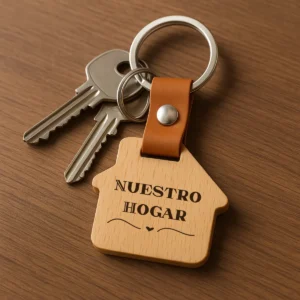 Llavero original nuestro hogar