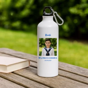 botella de agua comunion