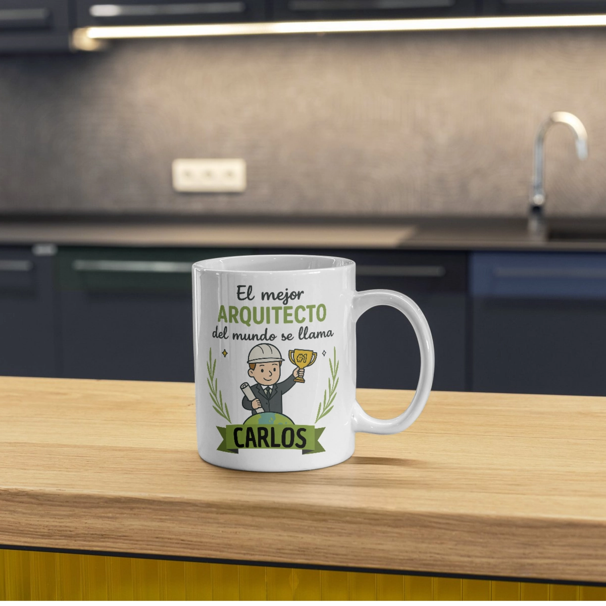 taza mejor arquitecto del mundo personalizable