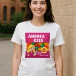 camiseta blanca kiss max
