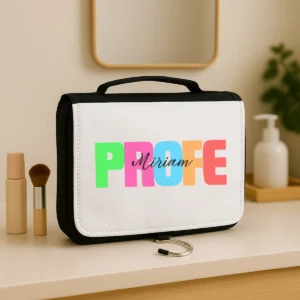 neceser profe con nombre