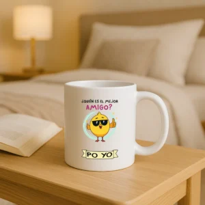 taza quien es el mejor amigo po yo