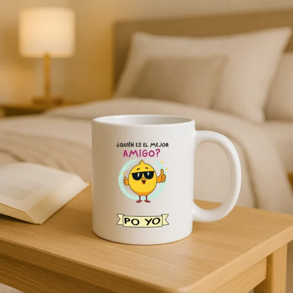 taza quien es el mejor amigo po yo