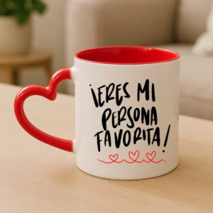 Taza asa corazon eres mi persona favorita