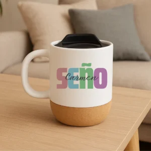 mug seño + nombre