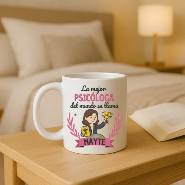 taza la mejor psicóloga del mundo