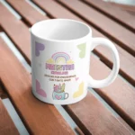 Taza maestra nombre personalizado