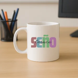 taza seño + nombre