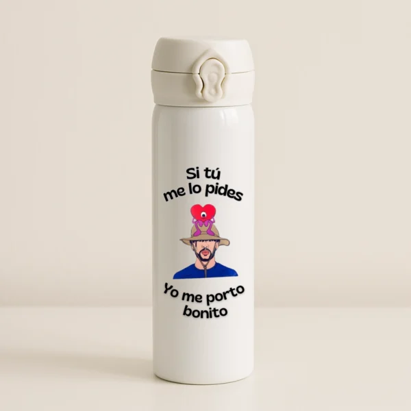 botella blanca si tu me lo pides yo me porto bonito