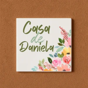 Azulejo personalizable casa de