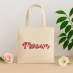 BOLSA ASA NOMBRE TONO ROSA