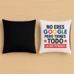 COJÍN NEGRO GOOGLE