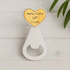 ABRIDOR CORAZÓN PERSONALIZADO 1