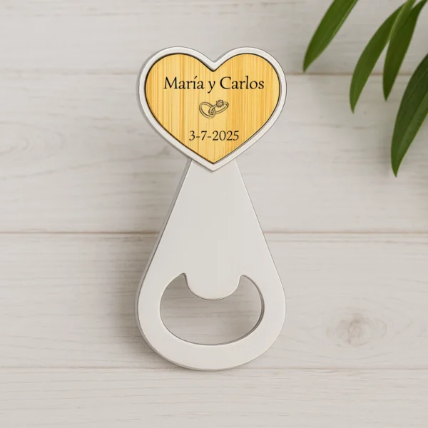 ABRIDOR CORAZÓN PERSONALIZADO 1