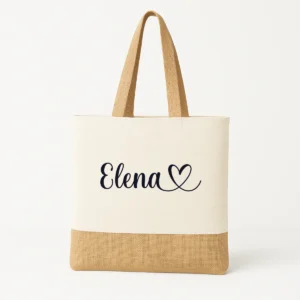 BOLSO TELA NOMBRE