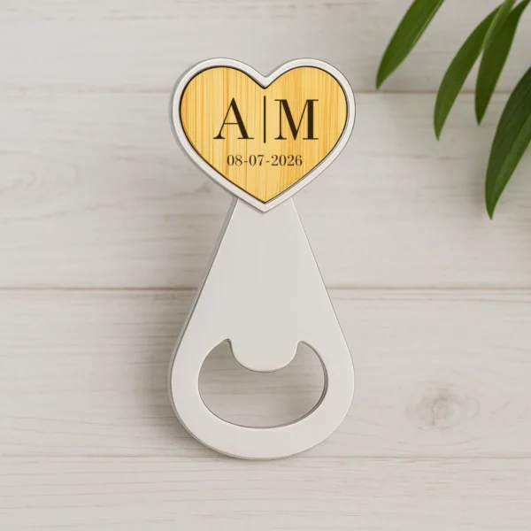 4. ABRIDOR PERSONALIZADO CORAZON