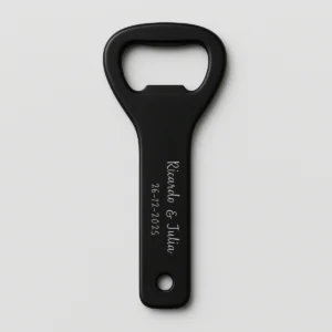 5.abridor metal negro boda
