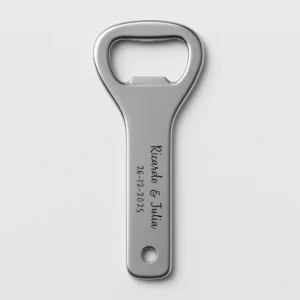 6.abridor metal gris boda