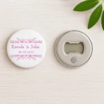 6. abridor metalico boda
