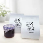Mermelada de vino tinto 40 G para boda | Tulipan