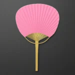 Abanico paypay rosa varilla personalizada | Sube tu diseño
