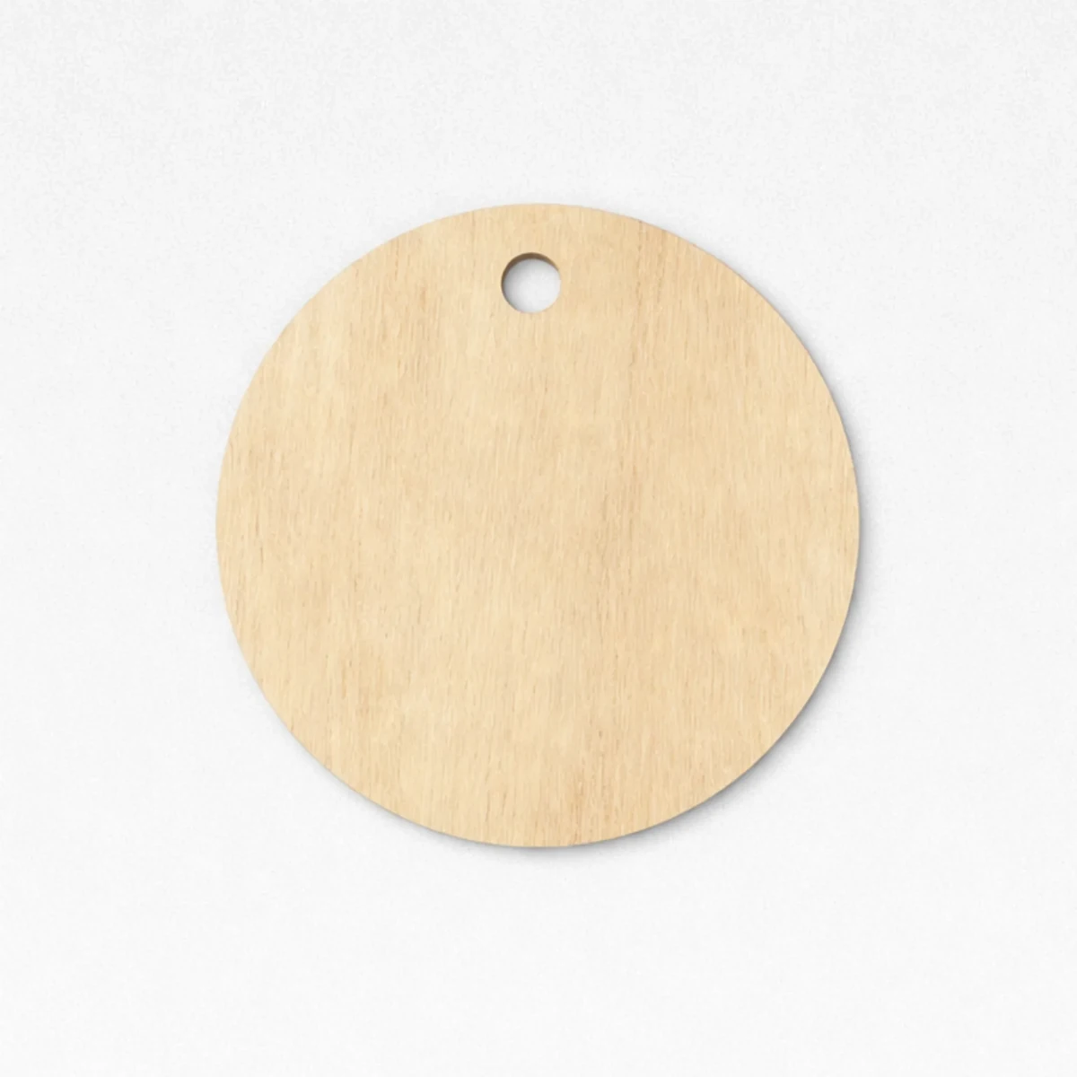 Marcasitios madera redondo llavero | Diseño personalizable